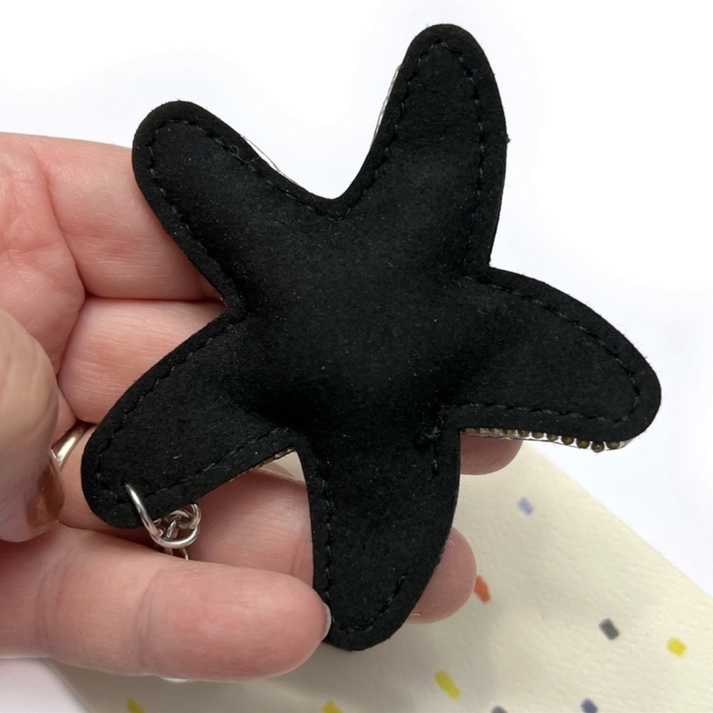 $3/20 Star Keychain Rhinestone Starfish Purse Charm with Tassle Silver &… - Picture 4 of 7